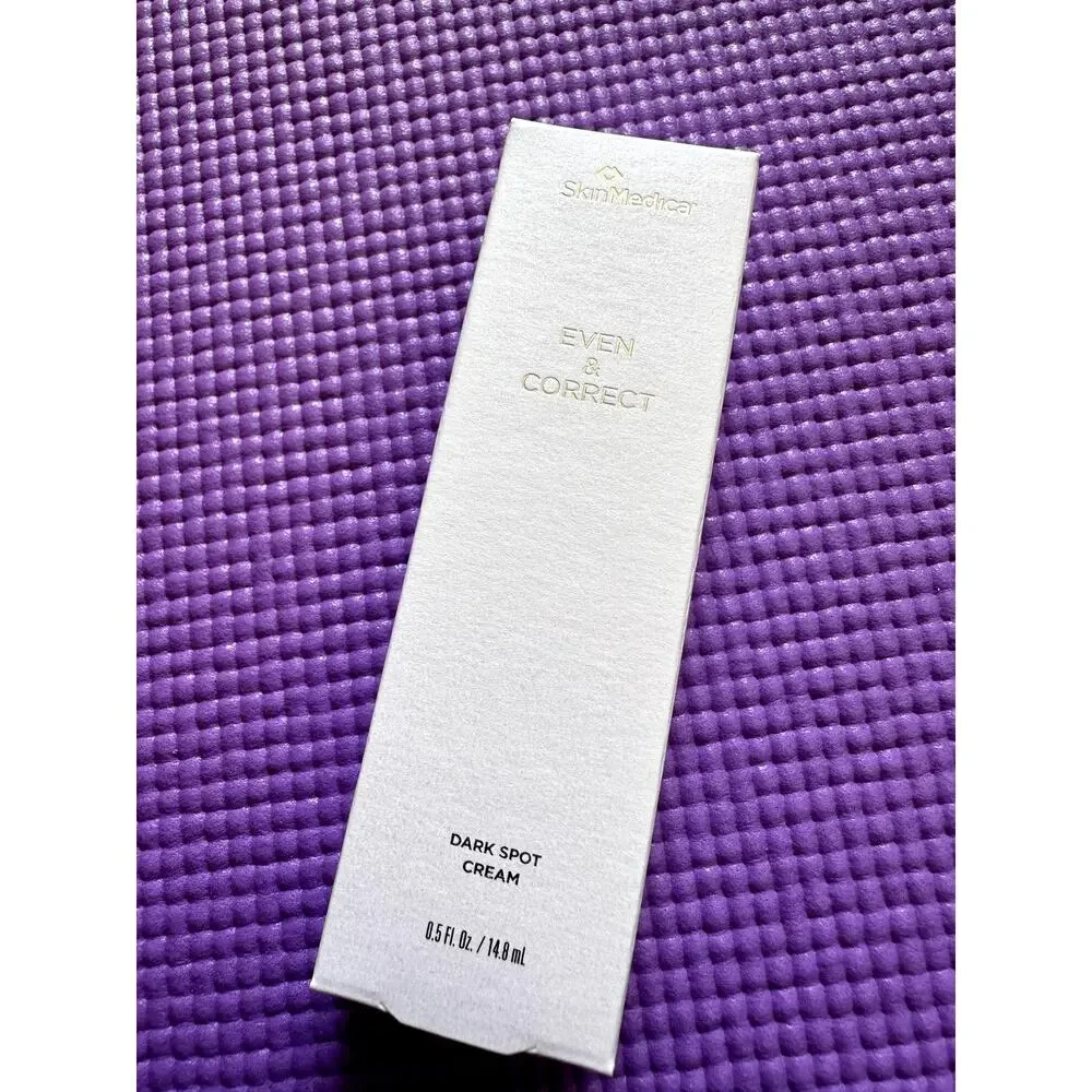 New $88 SkinMedica Even & Correct Dark Spot Cream Sealed .5 fl oz